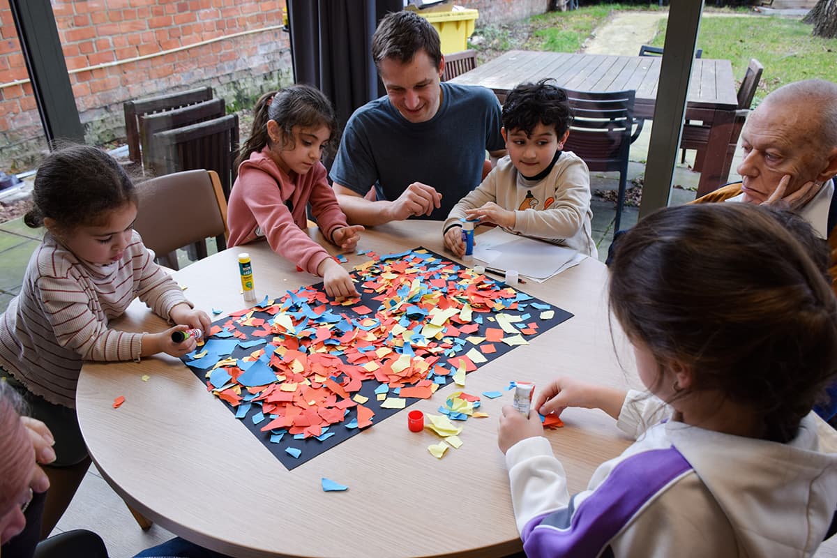 Een activiteit voor Labolobo waarbij chaos de structuur werd.